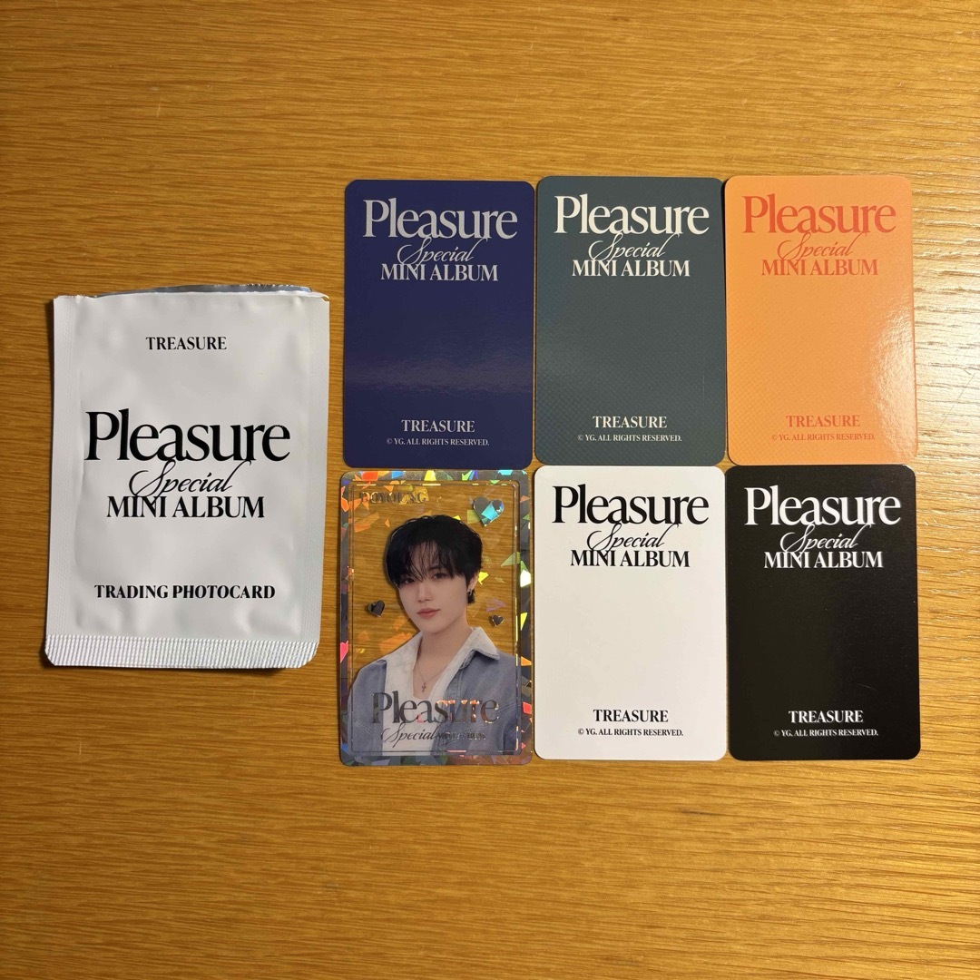 TREASURE - TREASURE Pleasure ポップアップ トレカ コンプ TREASURE - TREASURE Pleasure ポップアップ トレカ コンプ