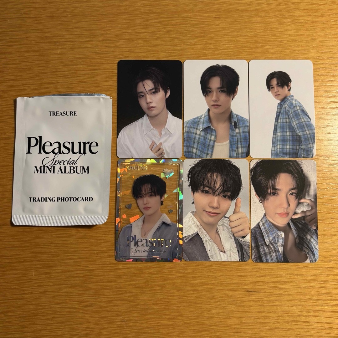 TREASURE - TREASURE Pleasure ポップアップ トレカ コンプ TREASURE - TREASURE Pleasure ポップアップ トレカ コンプ