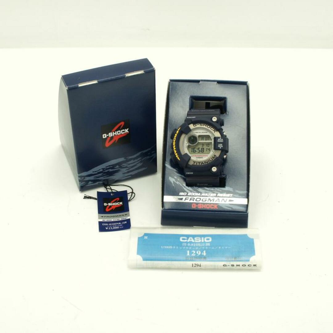 CASIO - CASIO カシオ/G−SHOCK/フロッグマン/DW-8200NK-2JR/900 CASIO - CASIO カシオ/G−SHOCK/フロッグマン/DW-8200NK-2JR/900