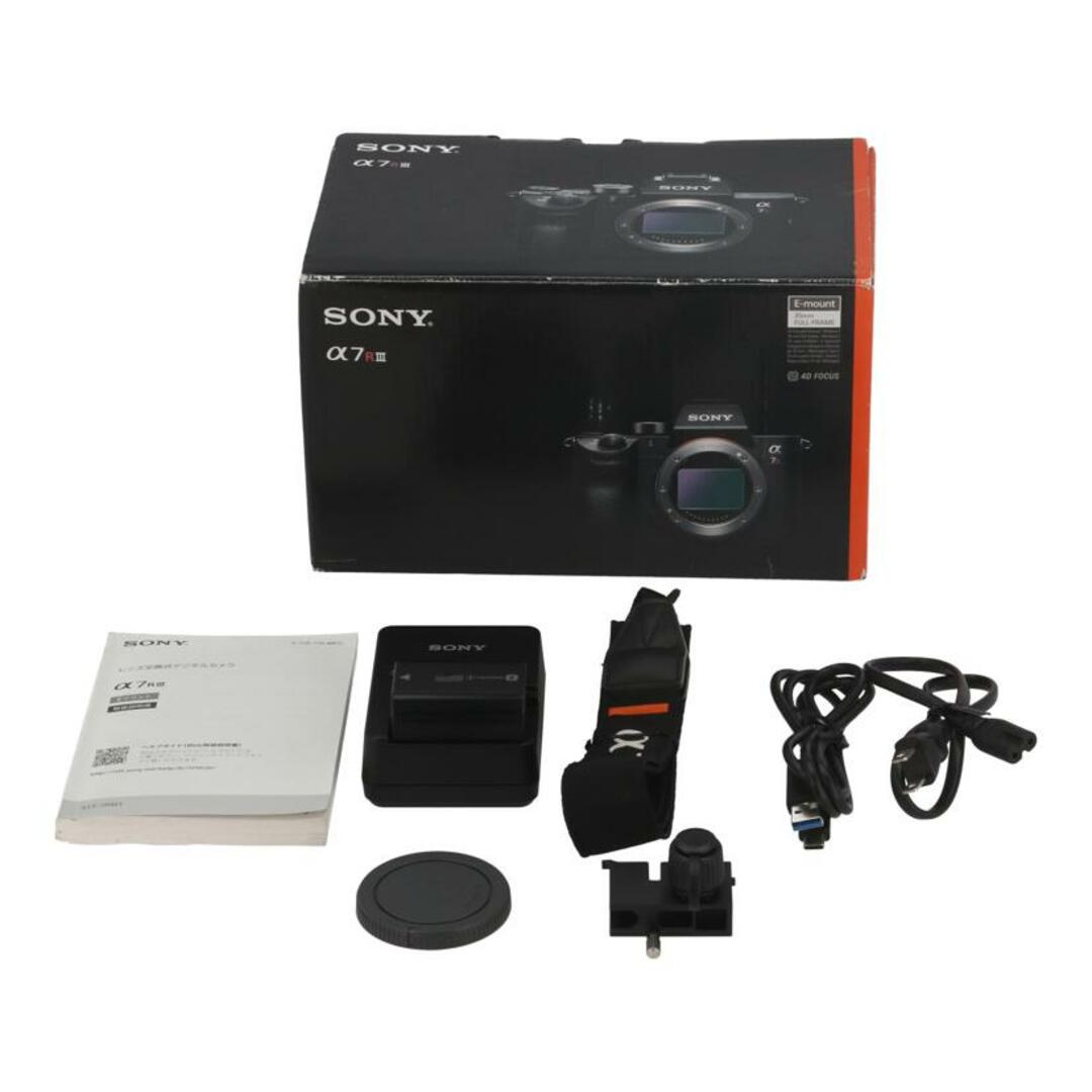SONY ソニー/ミラーレス一眼 ボディ/α7R III/ILCE-7RM3 SONY ソニー/ミラーレス一眼 ボディ/α7R III/ILCE-7RM3