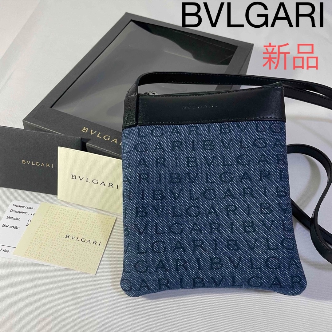 BVLGARI - 新品□ BVLGARI ブルガリ ロゴマニア ショルダー BVLGARI - 新品□ BVLGARI ブルガリ ロゴマニア ショルダー