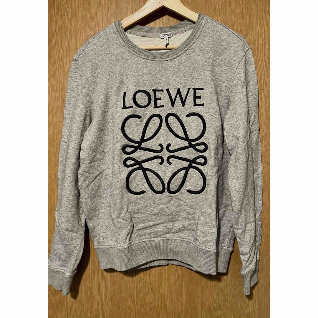 LOEWE - LOEWE ロゴスウェット グレーの通販 by maaasaaa's shop LOEWE - LOEWE ロゴスウェット グレーの通販 by maaasaaa's shop
