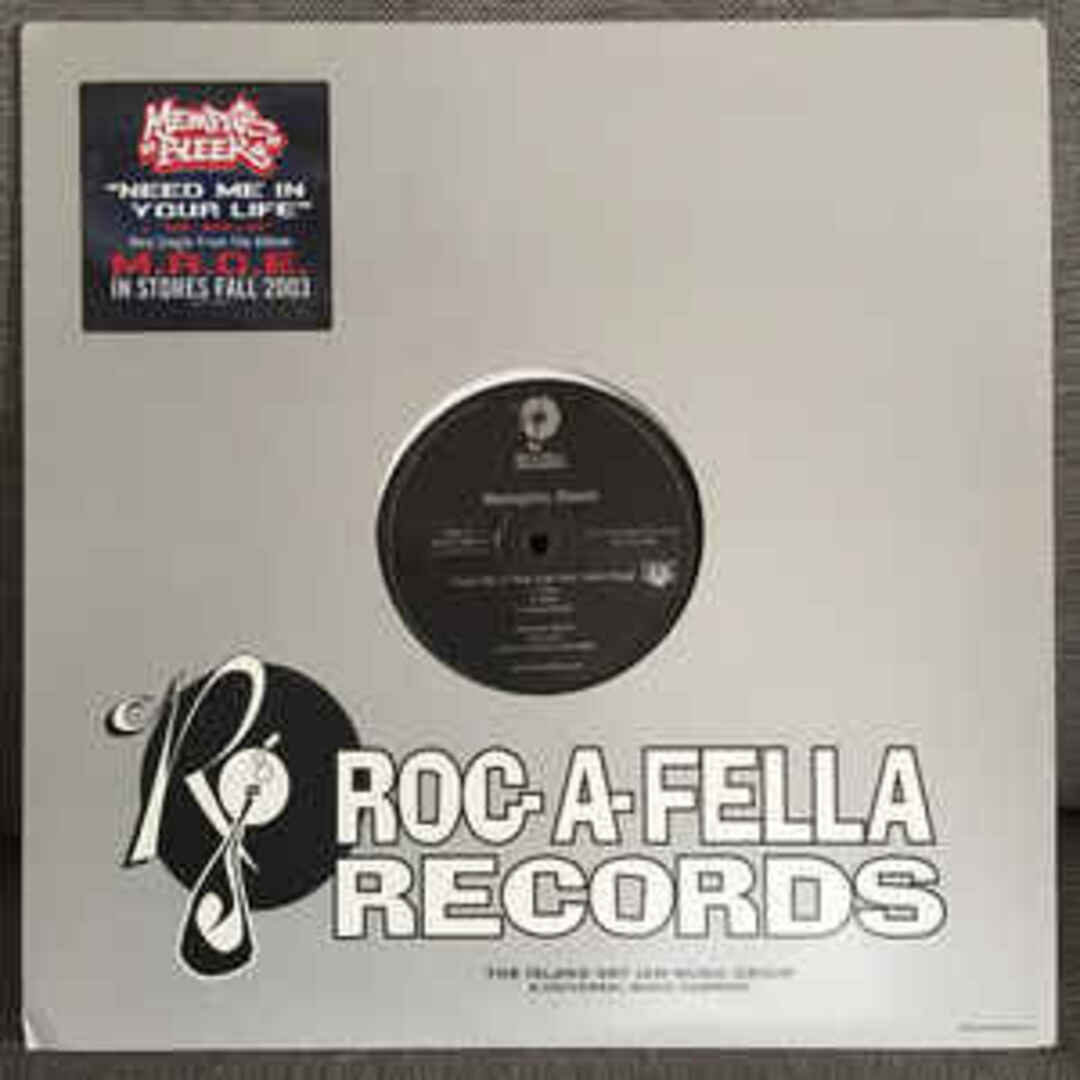 米12” Memphis Bleek Need Me In Your Life DEFR158871PROMO Roc-A-Fella Records /00250 エンタメ/ホビーのエンタメ その他(その他)の商品写真