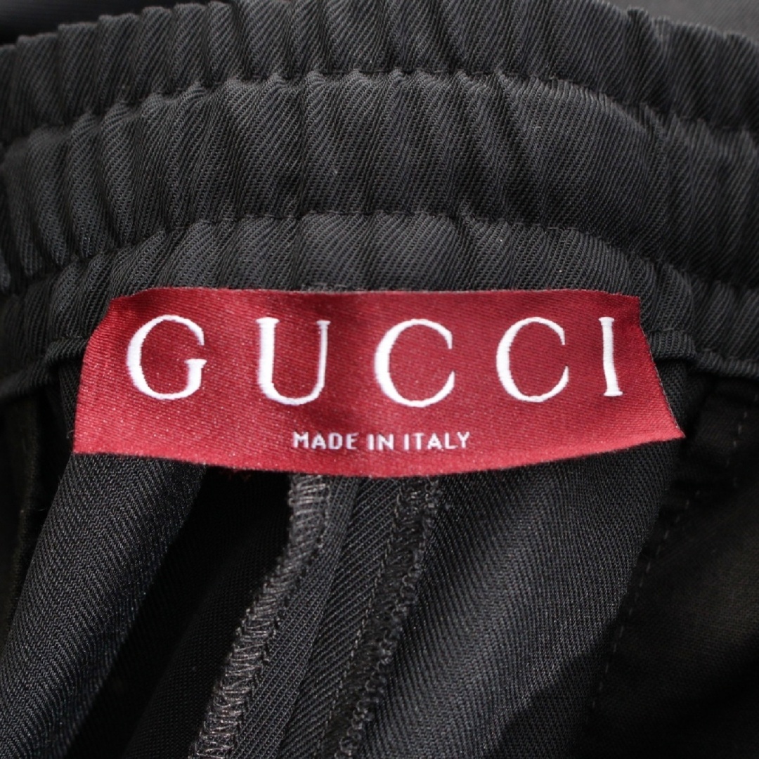 GUCCI - グッチ ウール テクニカル ツイル トラウザー パンツ GUCCI - グッチ ウール テクニカル ツイル トラウザー パンツ