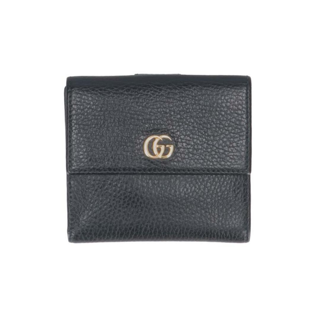 GUCCI - GUCCI グッチ/GGマーモント 二つ折り財布/456122/A GUCCI - GUCCI グッチ/GGマーモント 二つ折り財布/456122/A