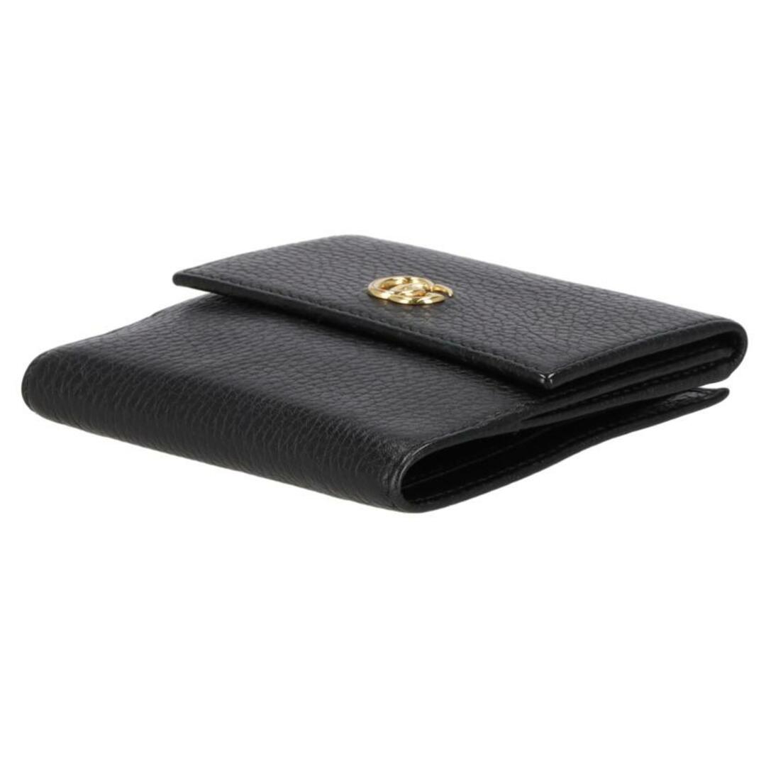 GUCCI - GUCCI グッチ/GGマーモント 二つ折り財布/456122/A GUCCI - GUCCI グッチ/GGマーモント 二つ折り財布/456122/A