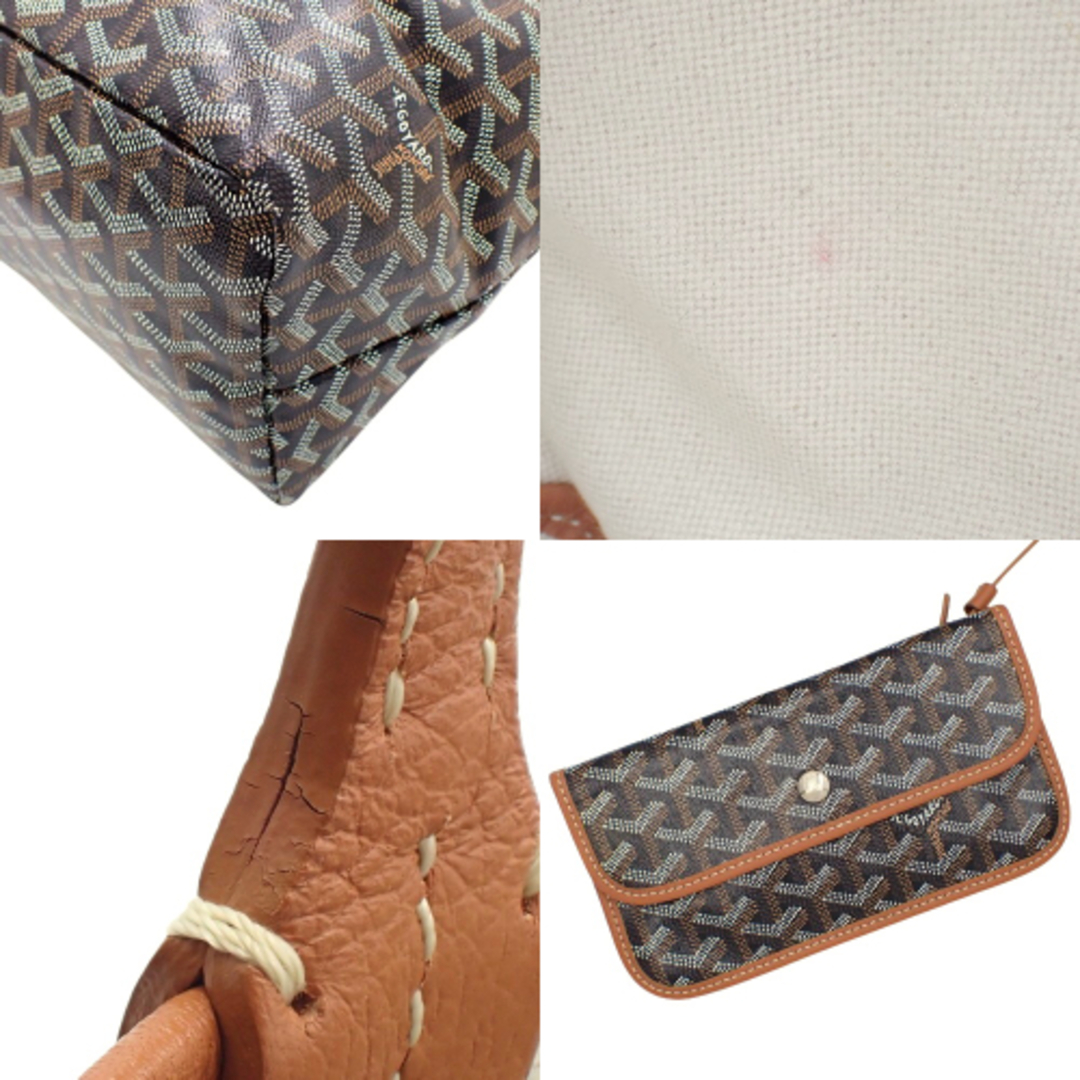 GOYARD - GOYARD(ゴヤール) サンルイPM トートバッグ 肩掛け GOYARD - GOYARD(ゴヤール) サンルイPM トートバッグ 肩掛け