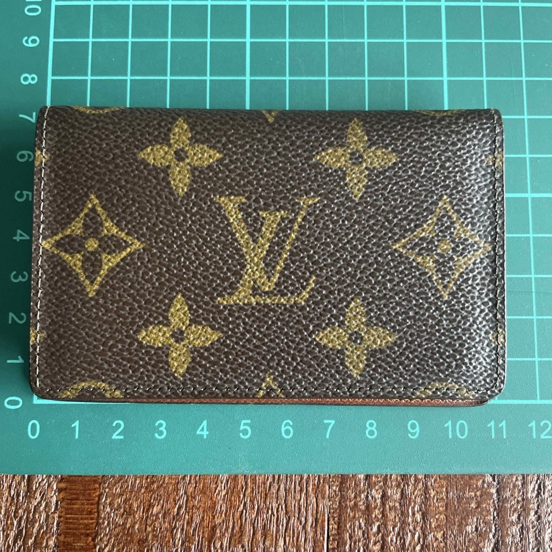 LOUIS VUITTON - ルイヴィトン モノグラム 名刺 カード入れの LOUIS VUITTON - ルイヴィトン モノグラム 名刺 カード入れの