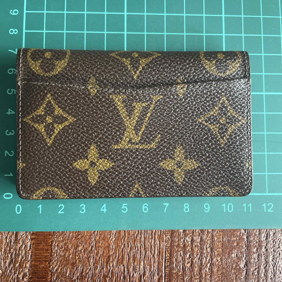 LOUIS VUITTON - ルイヴィトン モノグラム 名刺 カード入れの LOUIS VUITTON - ルイヴィトン モノグラム 名刺 カード入れの