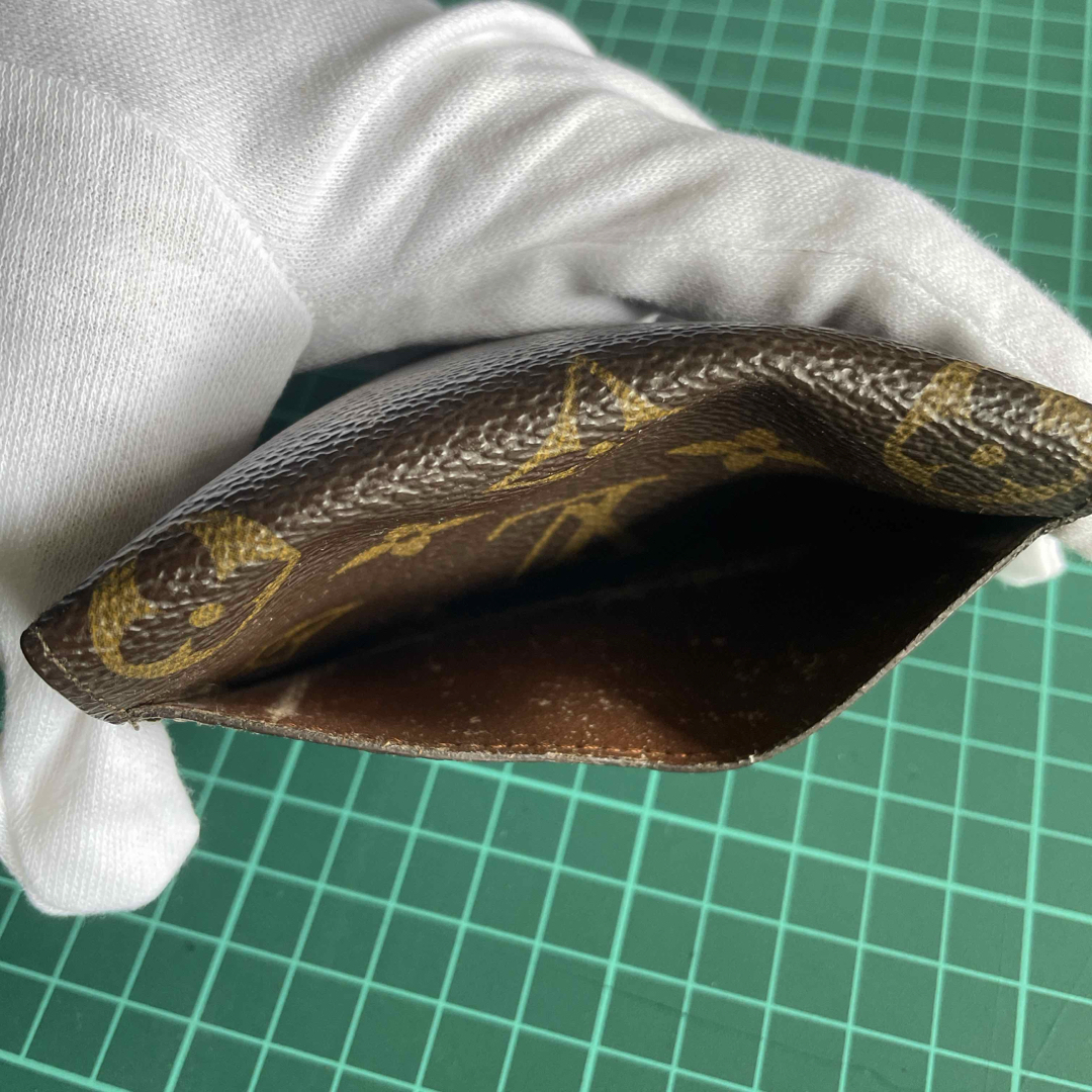 LOUIS VUITTON - ルイヴィトン モノグラム 名刺 カード入れの LOUIS VUITTON - ルイヴィトン モノグラム 名刺 カード入れの