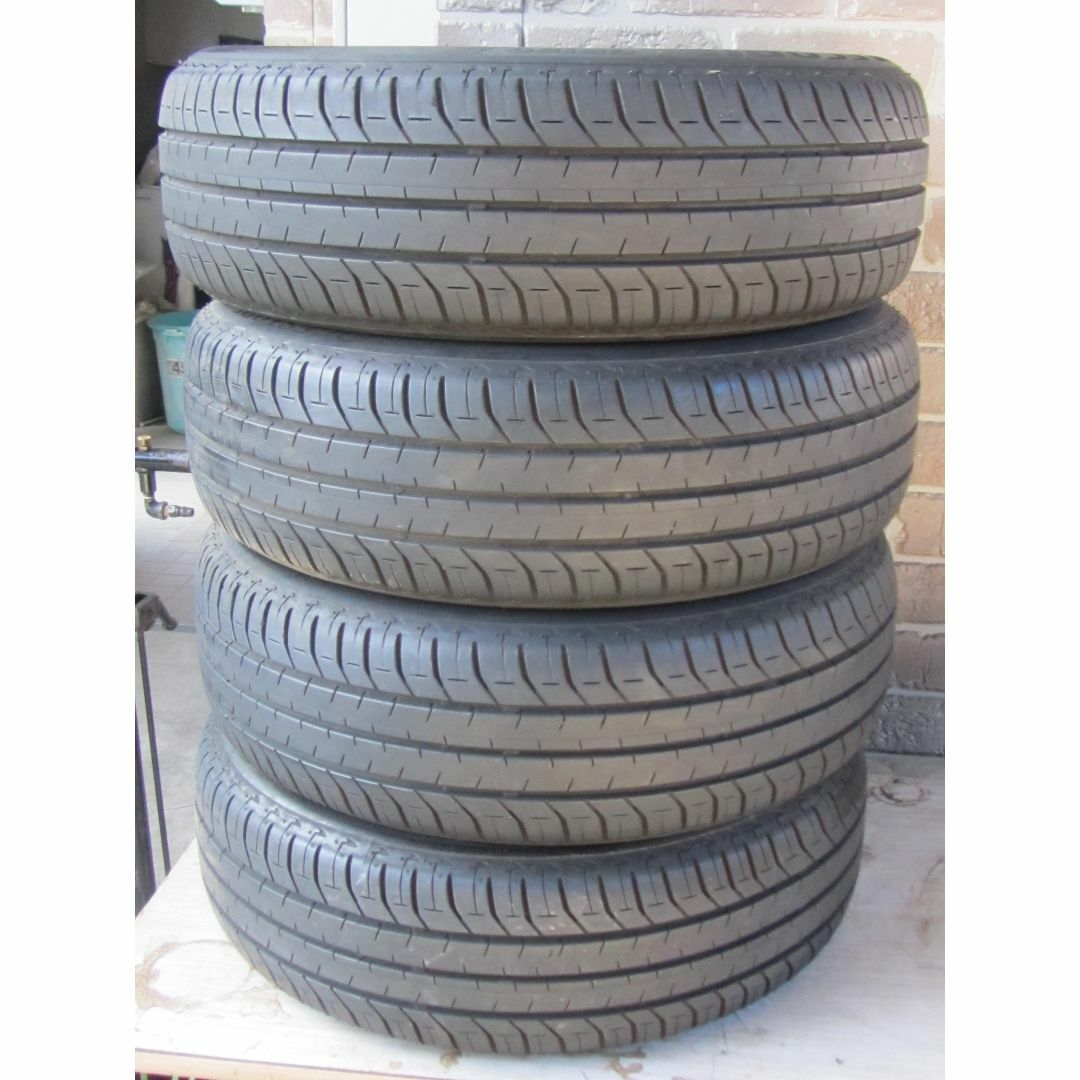 185/60R15 サマータイヤ ブリヂストン エコピア バリ山