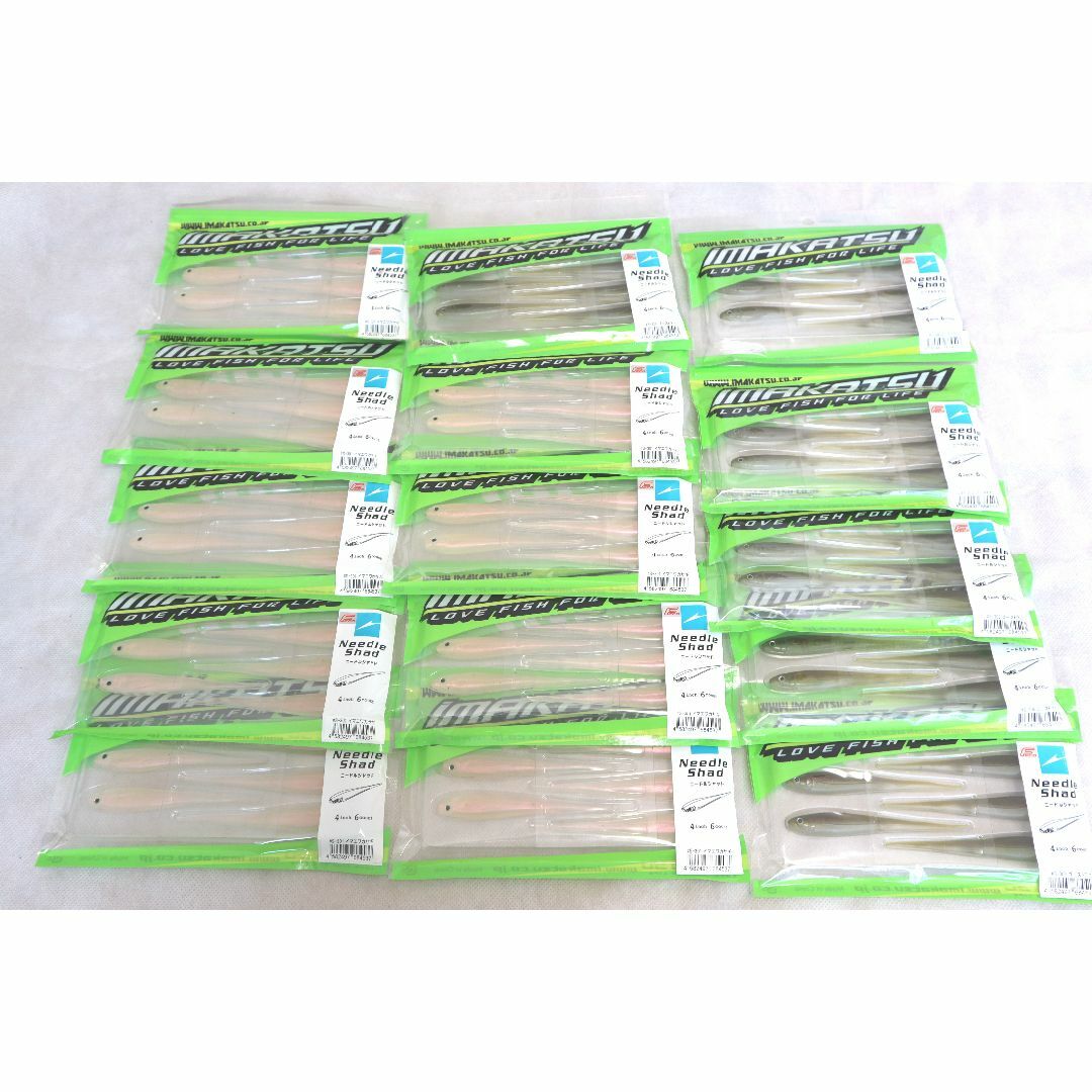 IMAKATSU - 新品 imakatsu イマカツ ニードルシャッド 36本の IMAKATSU - 新品 imakatsu イマカツ ニードルシャッド 36本の