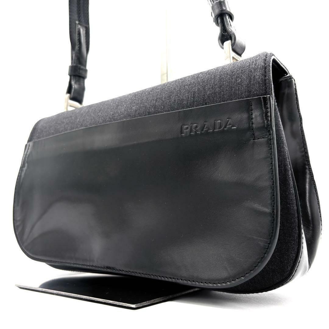 PRADA - PRADA プラダ ワンショルダーバッグ ロゴ 肩掛け PRADA - PRADA プラダ ワンショルダーバッグ ロゴ 肩掛け