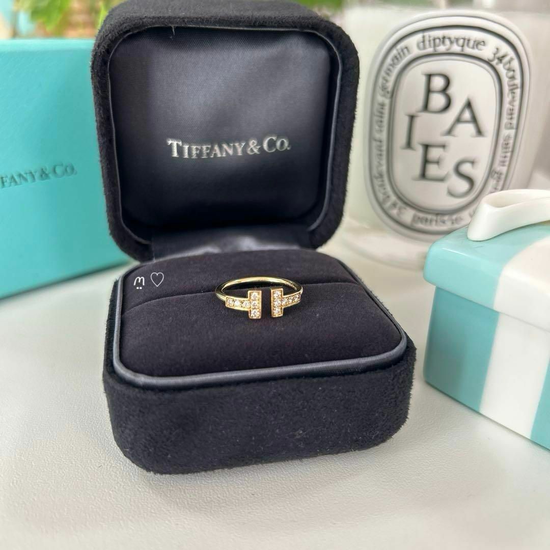 Tiffany & Co. - ティファニーᎢダイヤモンドワイヤーリング Tiffany & Co. - ティファニーᎢダイヤモンドワイヤーリング