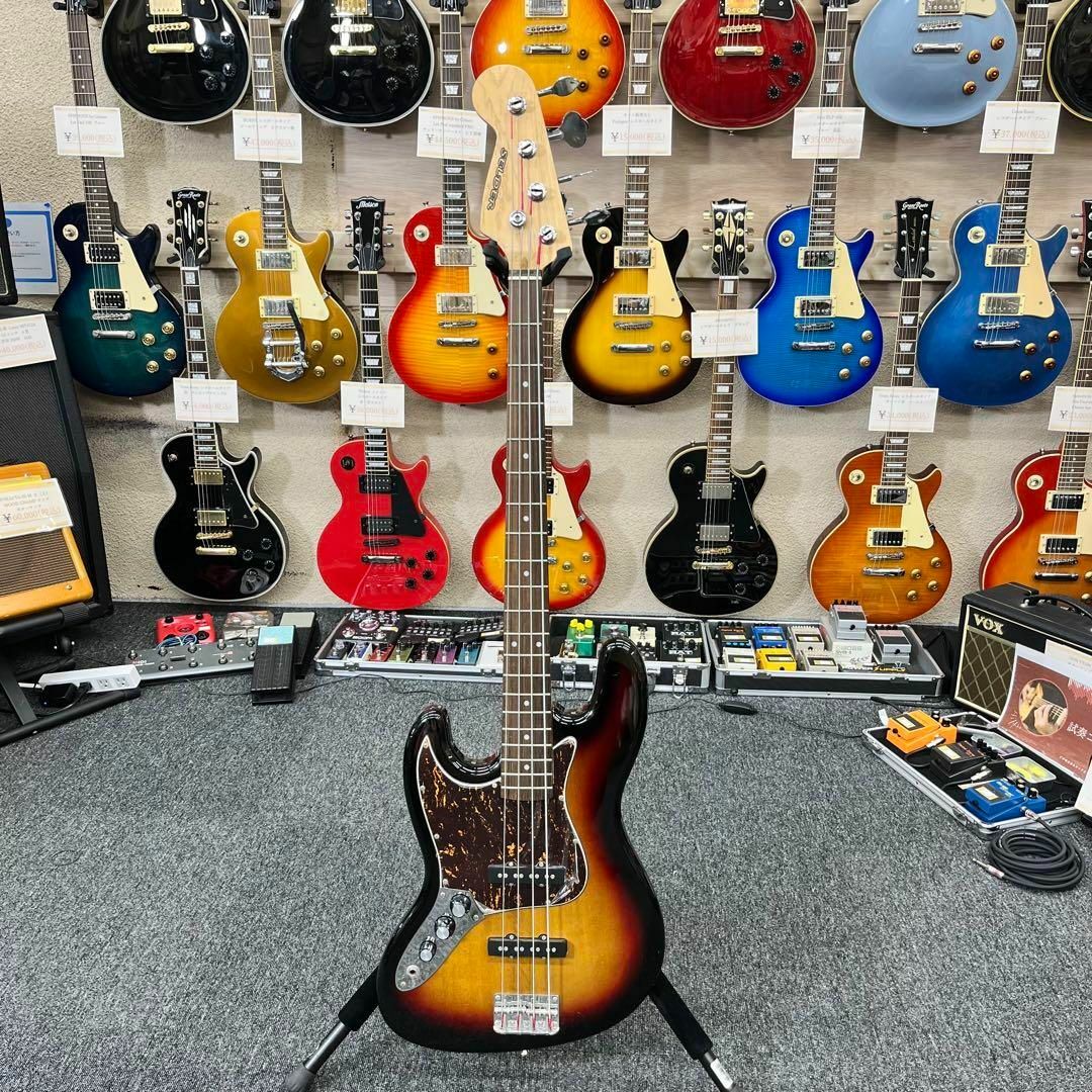 9740】【左利き用】 SELDER ジャズベースタイプ サンバーストの 9740】【左利き用】 SELDER ジャズベースタイプ サンバーストの