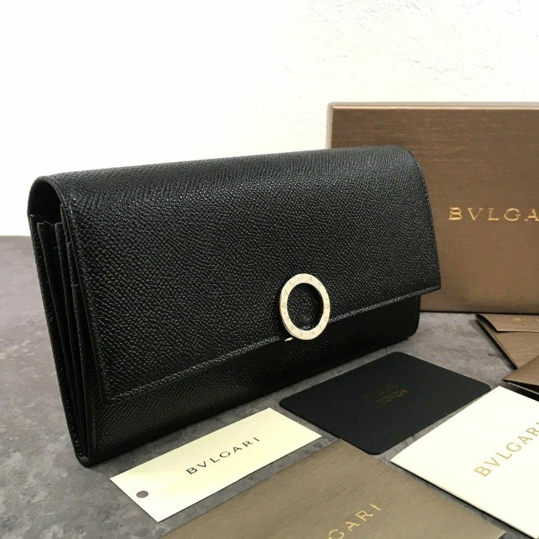 BVLGARI - 325 送料込み! 未使用品 BVLGARI 長財布 ブラック BVLGARI - 325 送料込み! 未使用品 BVLGARI 長財布 ブラック
