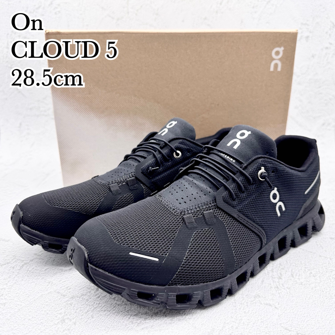 On - ◼️【極美品】On オン クラウド 5 ブラック メッシュ On - ◼️【極美品】On オン クラウド 5 ブラック メッシュ