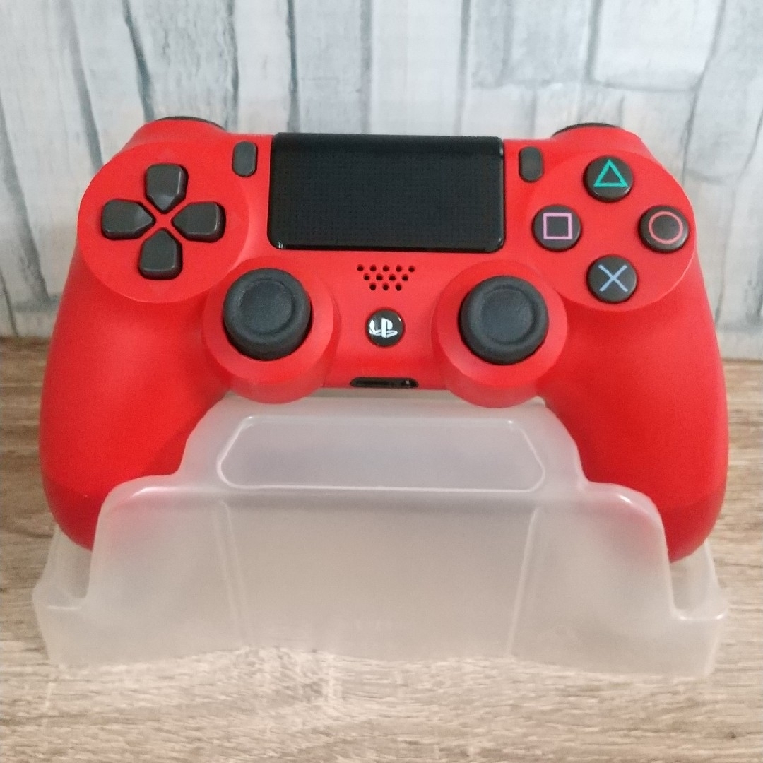 PlayStation4 - PS4 コントローラー 赤 DUALSHOCK SONY純正 CUH PlayStation4 - PS4 コントローラー 赤 DUALSHOCK SONY純正 CUH