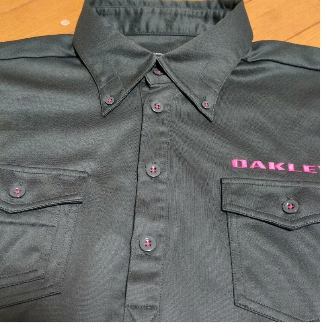 Oakley - 美品 OAKLEY オークリー長袖ポロシャツ Lの通販 by Oakley - 美品 OAKLEY オークリー長袖ポロシャツ Lの通販 by