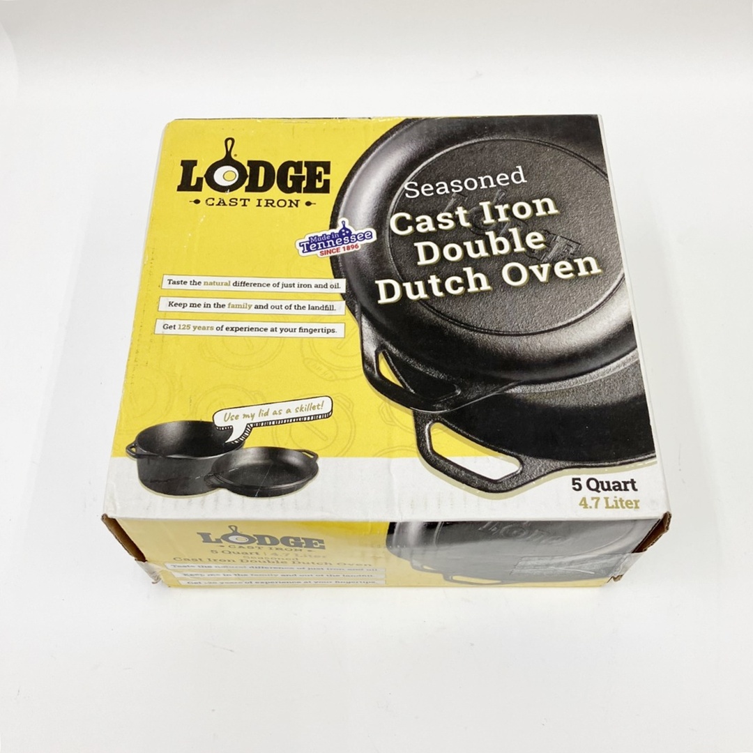 〇〇LODGE ロッジ ダブルダッチオーブン 10 1/4インチ #L8DD3 未開封品