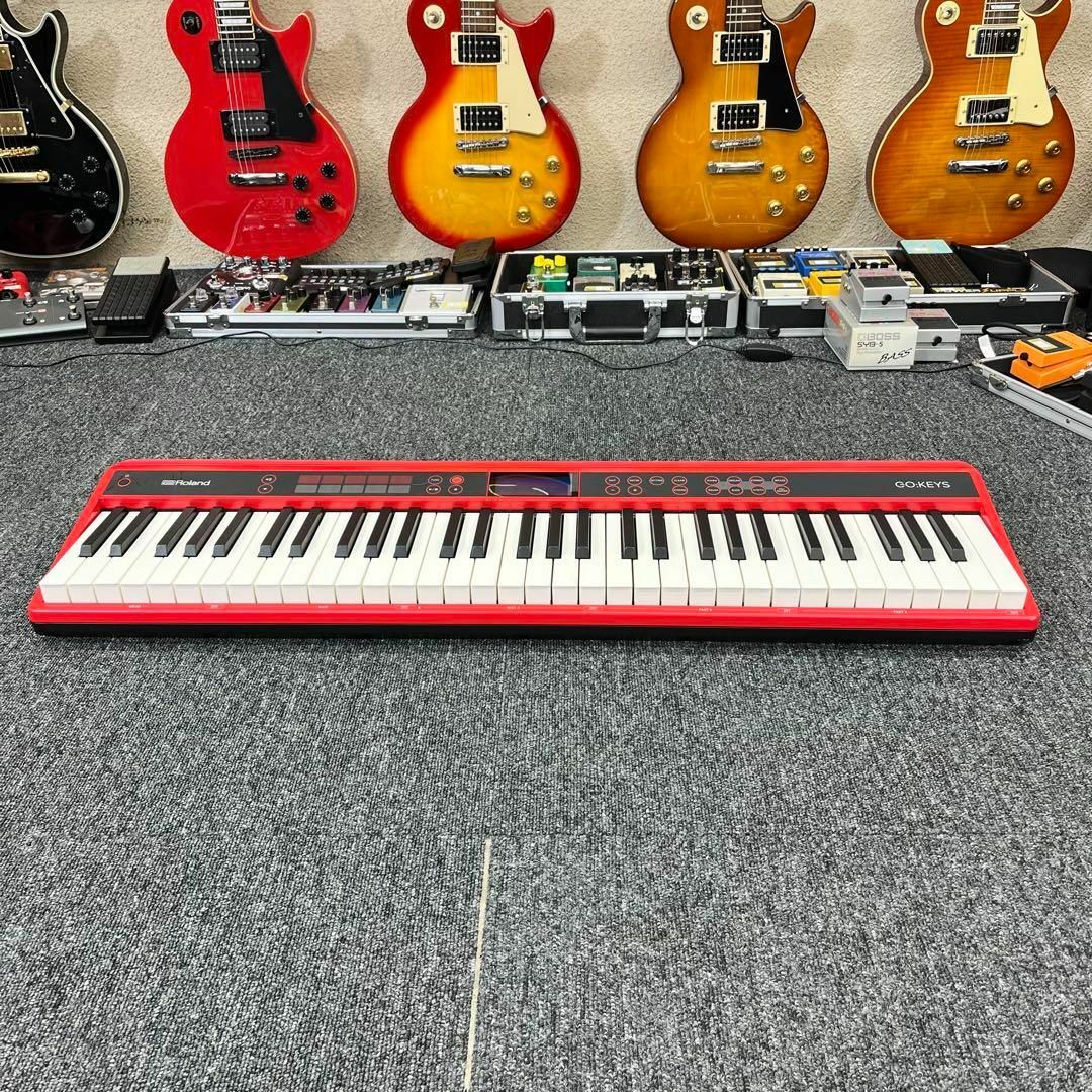 9939】 Roland GO-61K キーボード 赤 レッド ローランドの通販 9939】 Roland GO-61K キーボード 赤 レッド ローランドの通販