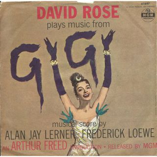米7” David Rose &amp; His Orchestra David Rose Plays Music From Gigi X1697 MGM Records /00080(その他)
