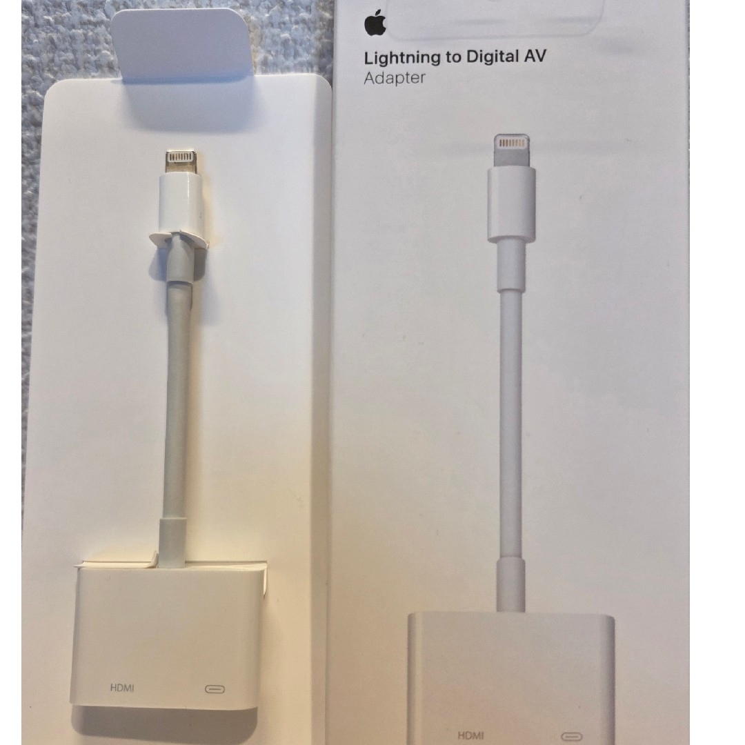 Apple - APPLE Lightning DigitaL AVアダプタ MD826AM/Aの通販 Apple - APPLE Lightning DigitaL AVアダプタ MD826AM/Aの通販