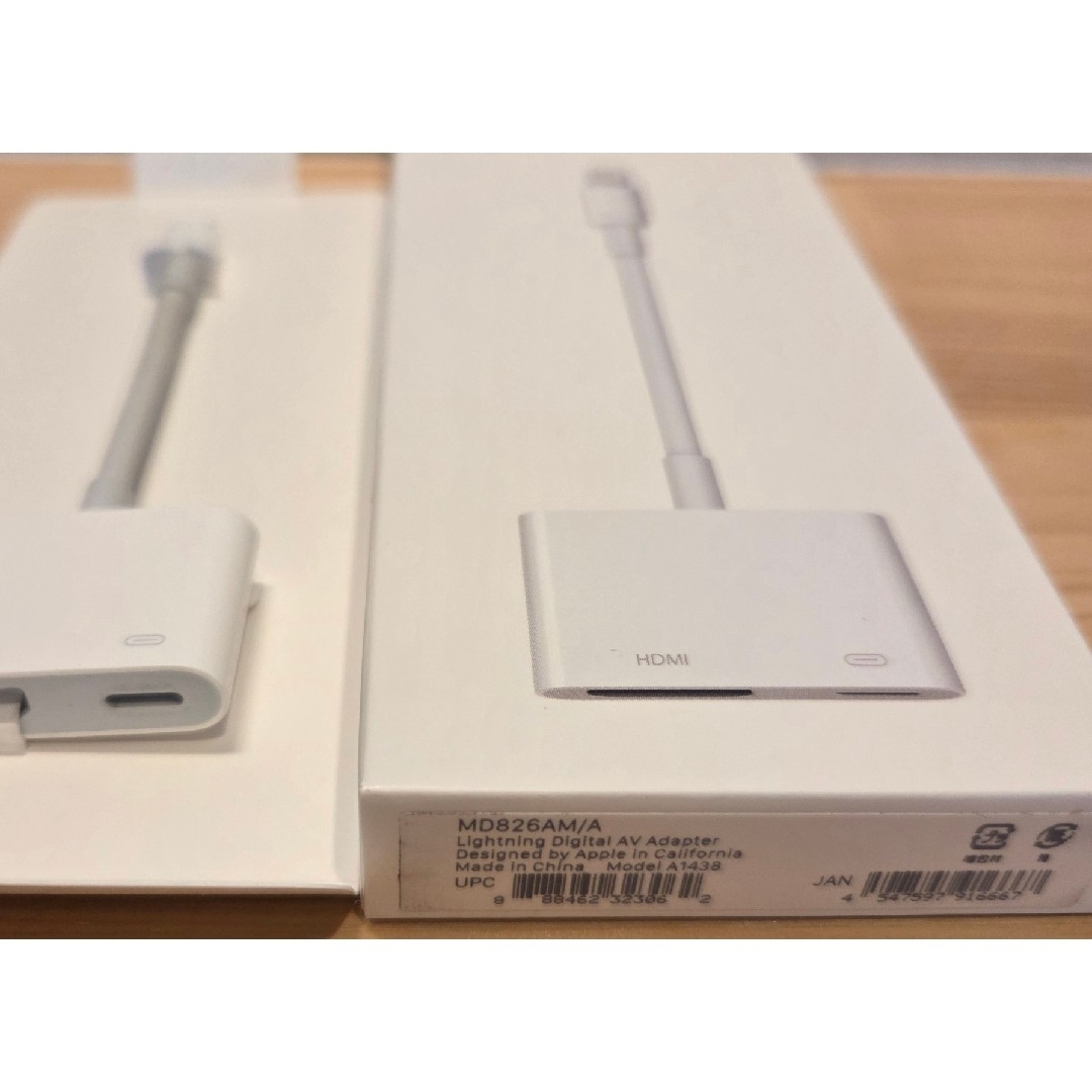 Apple - APPLE Lightning DigitaL AVアダプタ MD826AM/Aの通販 Apple - APPLE Lightning DigitaL AVアダプタ MD826AM/Aの通販