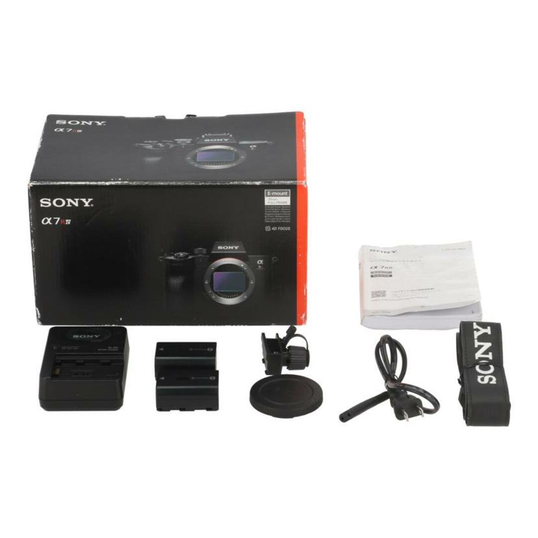 SONY ソニー/ミラーレス一眼 ボディ/α7R IV/ILCE-7RM4 SONY ソニー/ミラーレス一眼 ボディ/α7R IV/ILCE-7RM4
