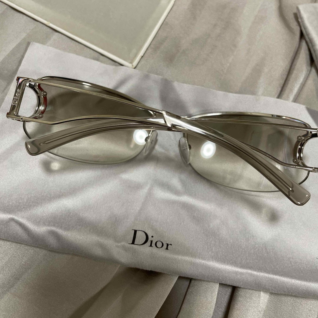 Dior - Christian Dior サングラス silverフレーム 小物 Dior - Christian Dior サングラス silverフレーム 小物