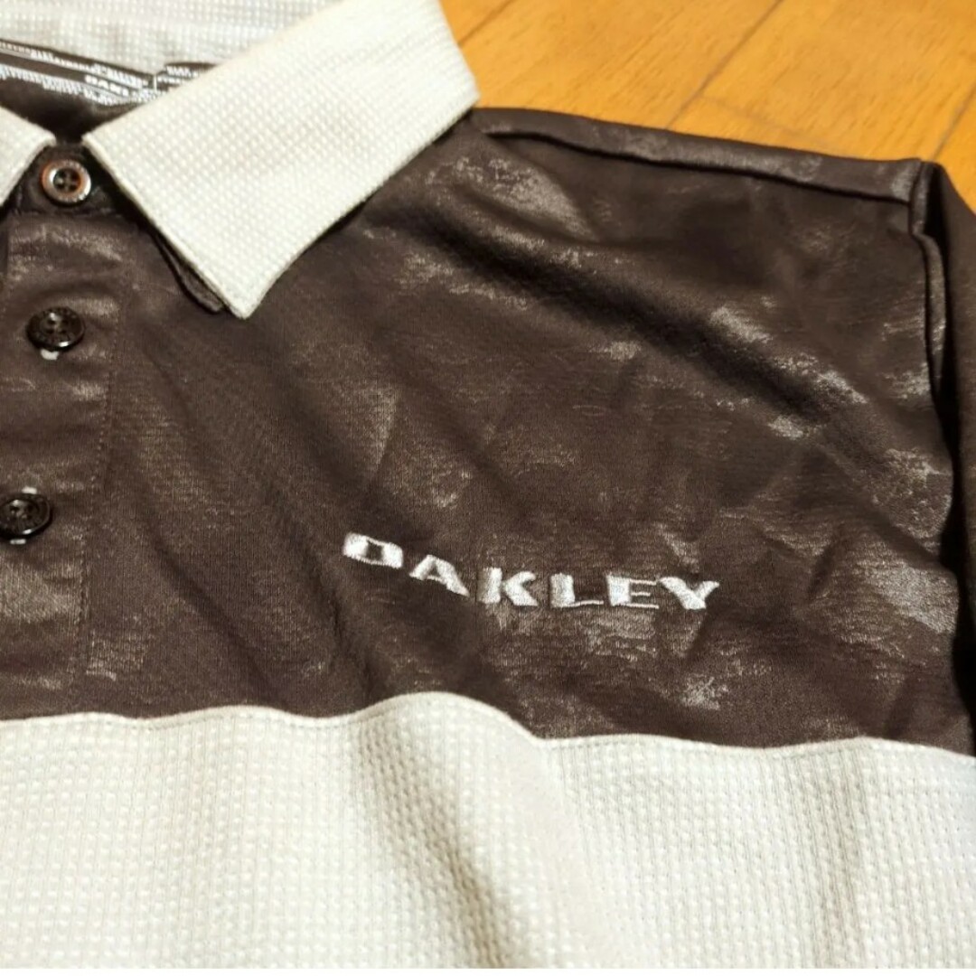 Oakley - 美品 OAKLEY オークリー長袖ポロシャツ Lの通販 by Oakley - 美品 OAKLEY オークリー長袖ポロシャツ Lの通販 by