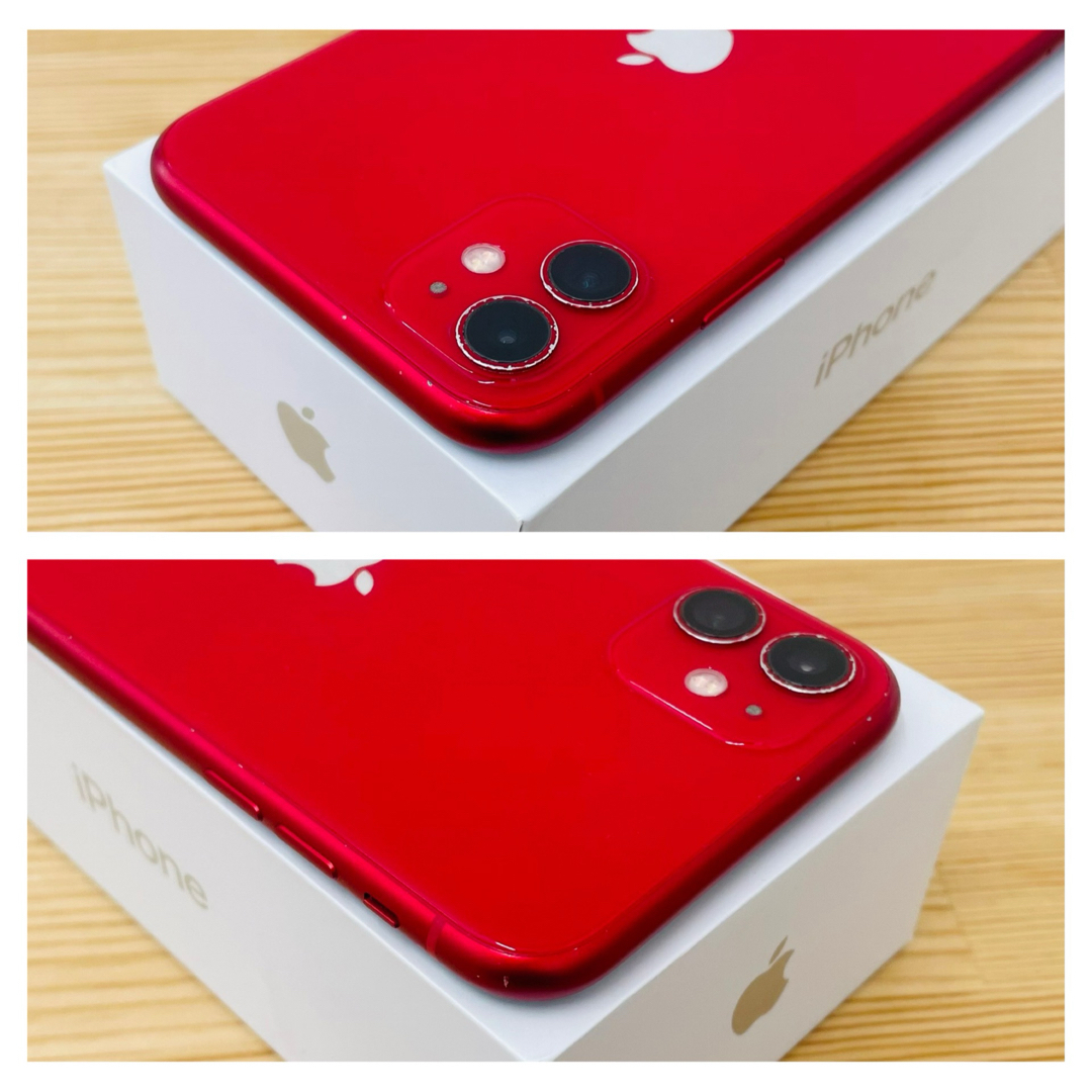 Apple - 100% iPhone 11 64 GB SIMフリー レッド 本体の通販 by Apple - 100% iPhone 11 64 GB SIMフリー レッド 本体の通販 by