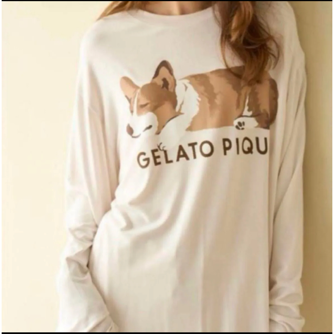 gelato pique - 新品 タグ付 sleeping dogワンポイントロンT gelato pique - 新品 タグ付 sleeping dogワンポイントロンT