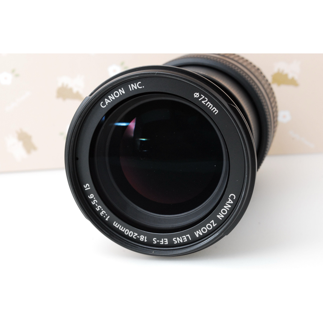 Canon - 美品❤️Canon EF-S 18-200mm F3.5-5.6 ISの通販 by は Canon - 美品❤️Canon EF-S 18-200mm F3.5-5.6 ISの通販 by は