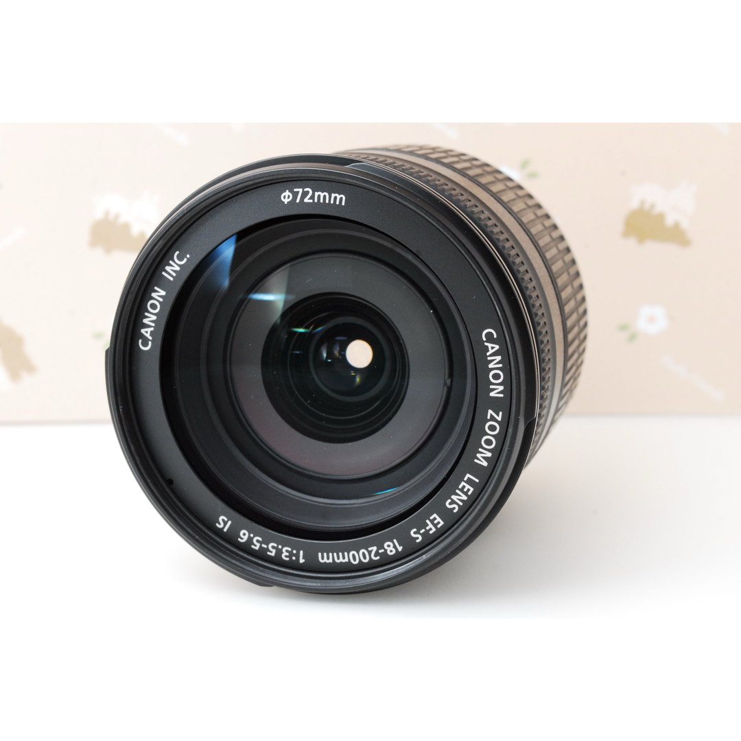Canon - 美品❤️Canon EF-S 18-200mm F3.5-5.6 ISの通販 by は Canon - 美品❤️Canon EF-S 18-200mm F3.5-5.6 ISの通販 by は