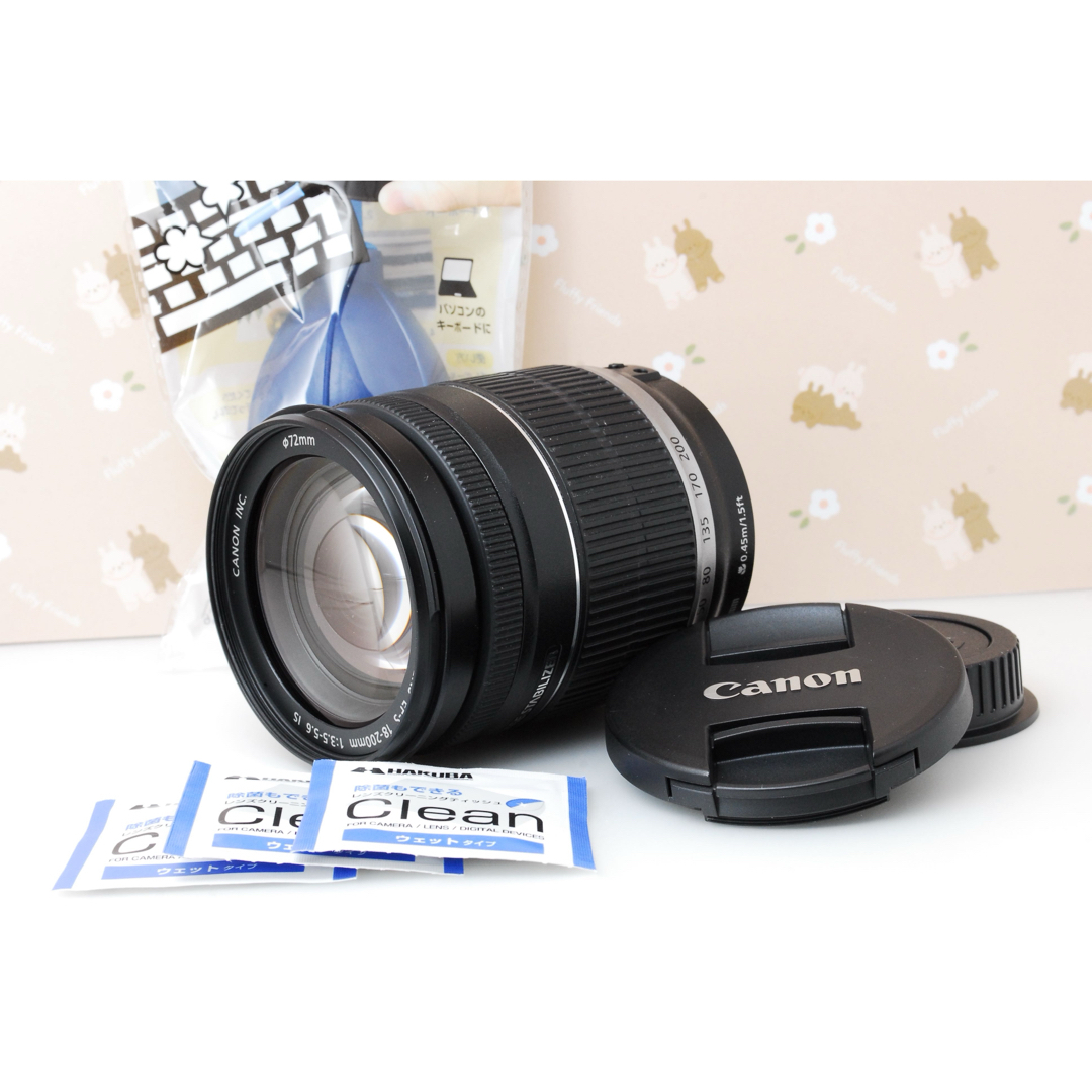 Canon - 美品❤️Canon EF-S 18-200mm F3.5-5.6 ISの通販 by は Canon - 美品❤️Canon EF-S 18-200mm F3.5-5.6 ISの通販 by は