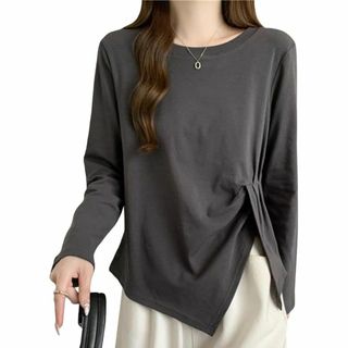 tシャツ レディース 長袖 XL(Tシャツ(長袖/七分))