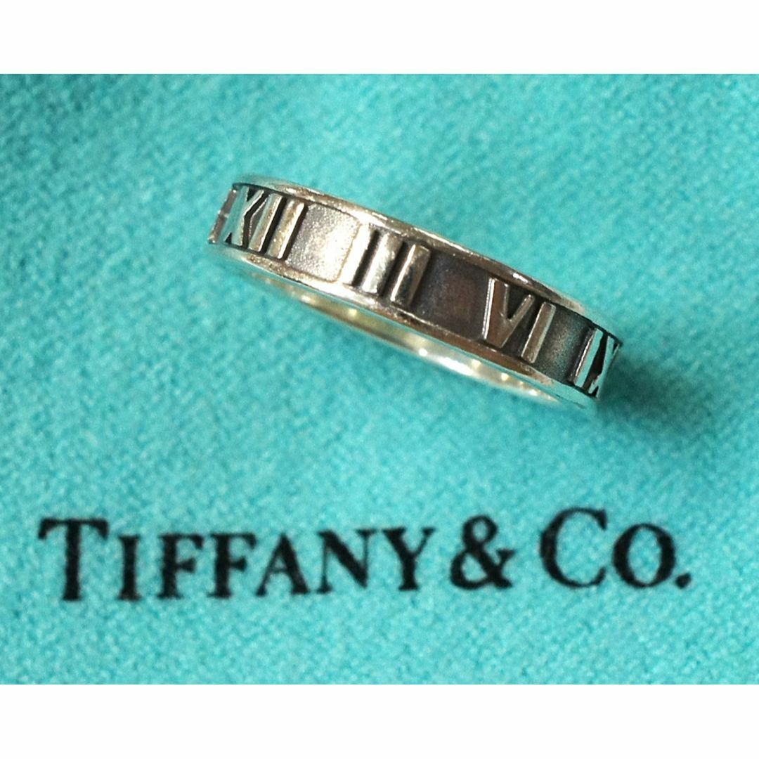 Tiffany & Co. - ティファニー アトラスリング シルバー リング Tiffany & Co. - ティファニー アトラスリング シルバー リング