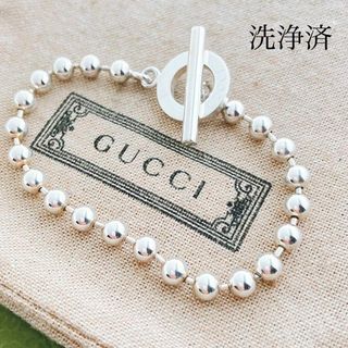 GUCCI - 【超レア 廃盤美品】GUCCI ダブルG ブレスレット 燻加工 GUCCI - 【超レア 廃盤美品】GUCCI ダブルG ブレスレット 燻加工