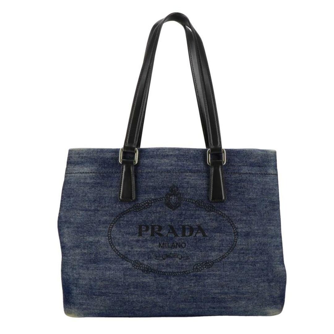 PRADA - PRADA プラダ/トート/デニム/1BG356/272/Bランク/75 PRADA - PRADA プラダ/トート/デニム/1BG356/272/Bランク/75
