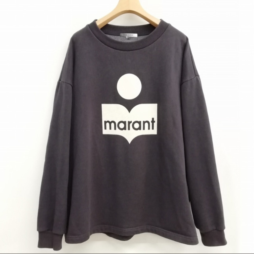 Isabel Marant - 21AW メンジリ ロゴ プリント スウェット Isabel Marant - 21AW メンジリ ロゴ プリント スウェット