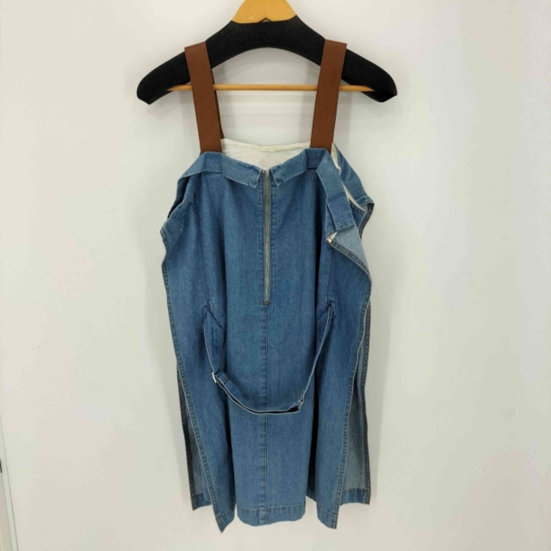 TOGA - TOGA PULLA(トーガプルラ) カウレザーキャミ ミニデニム TOGA - TOGA PULLA(トーガプルラ) カウレザーキャミ ミニデニム