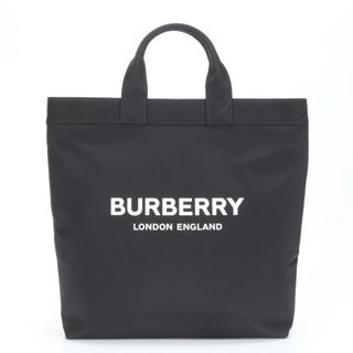 BURBERRY - 極美品 バーバリー ナイロン ロゴ プリント トート BURBERRY - 極美品 バーバリー ナイロン ロゴ プリント トート