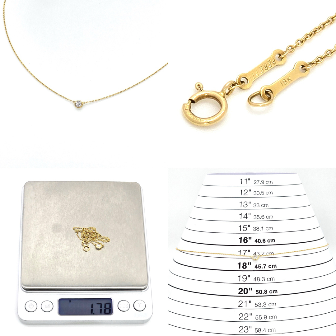 Tiffany & Co. - ティファニー バイザヤード ネックレス K18YG Tiffany & Co. - ティファニー バイザヤード ネックレス K18YG