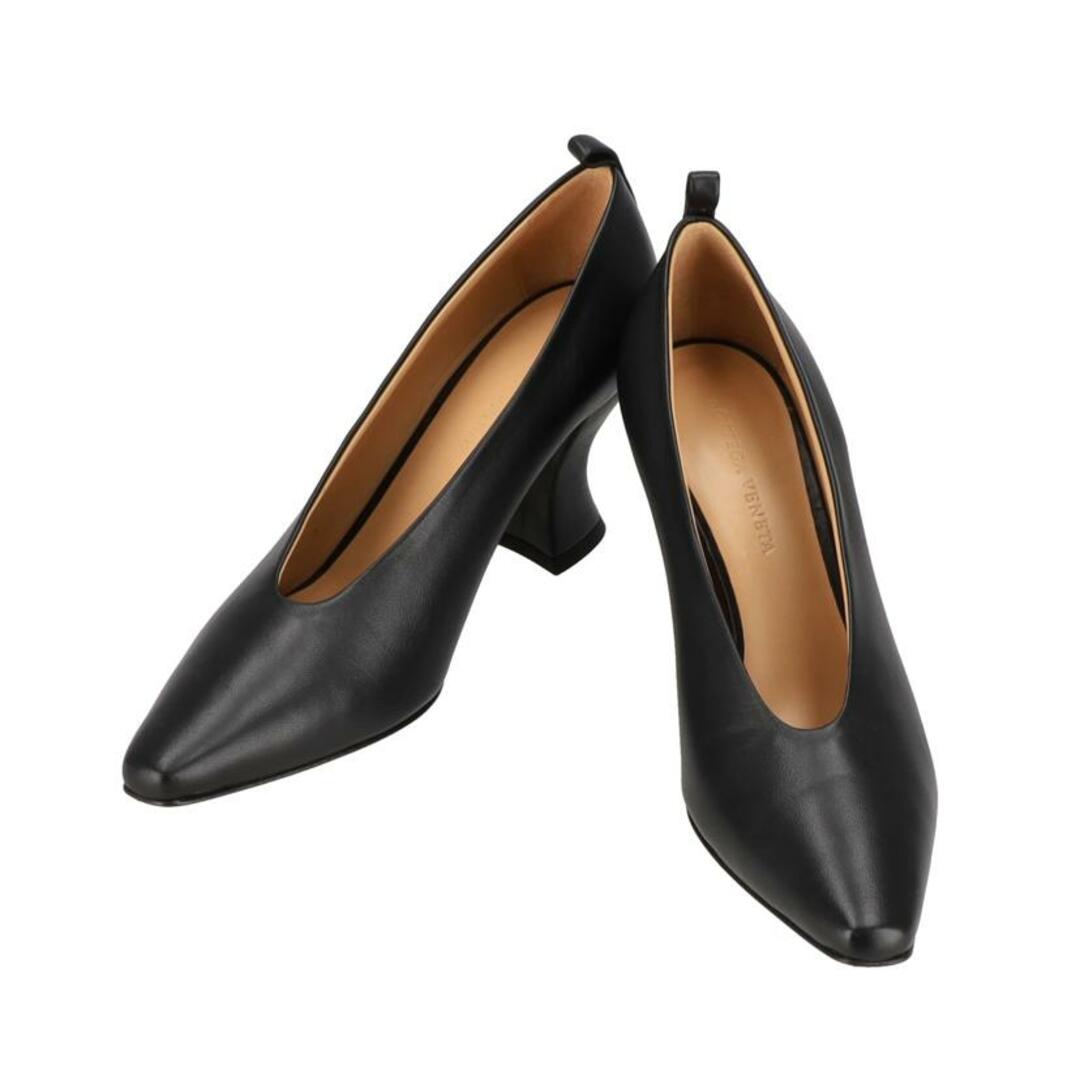 BOTTEGA VENETA/ボッテガヴェネタ/レザーパンプス/黒/574635/38 BOTTEGA VENETA/ボッテガヴェネタ/レザーパンプス/黒/574635/38