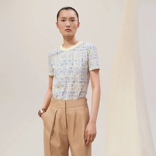 HERMES - 新品・2025SS エルメス Tシャツ ボルデュックチェック HERMES - 新品・2025SS エルメス Tシャツ ボルデュックチェック