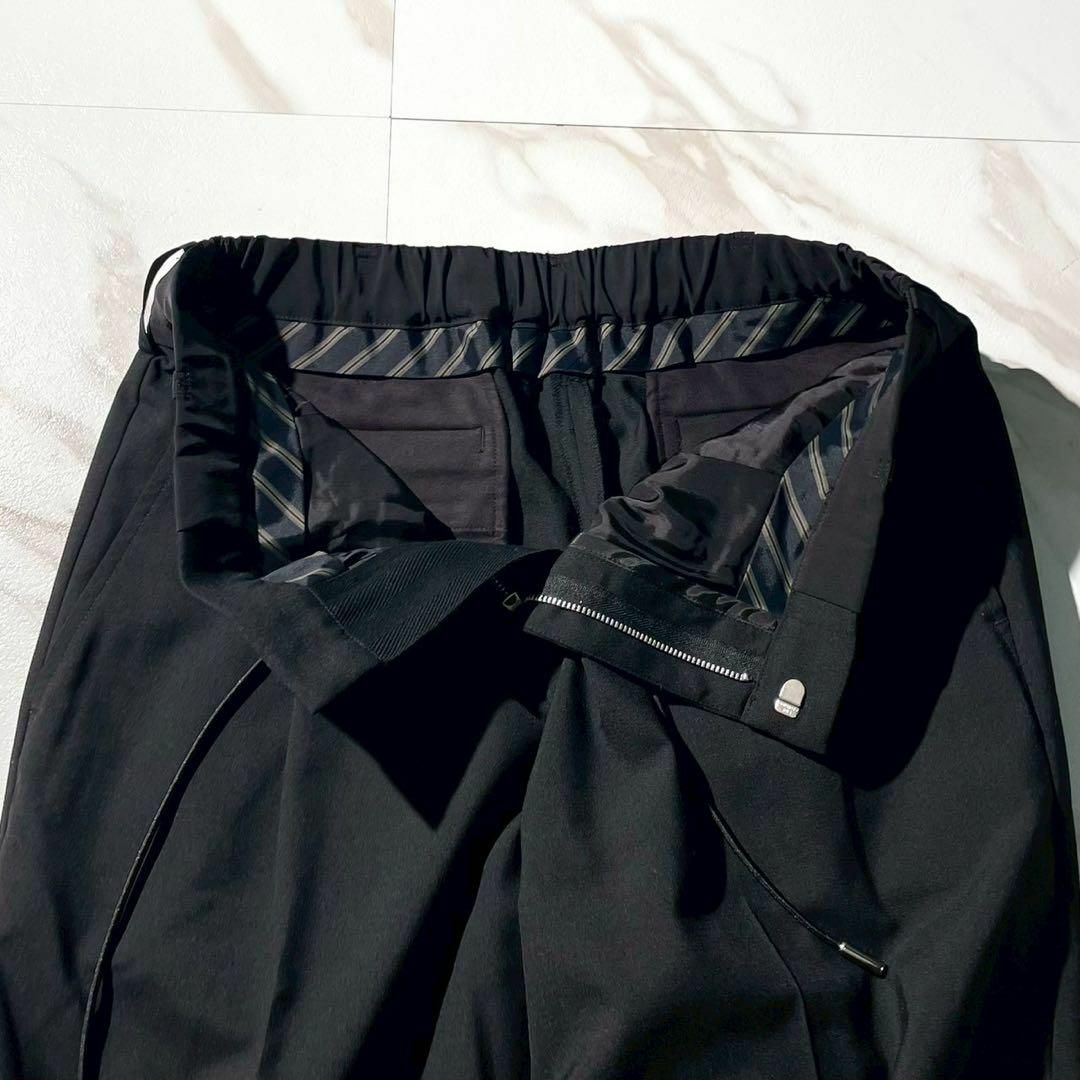 sacai - 未使用に近い 24SS⭐️sacai ドロストスラックスパンツ sacai - 未使用に近い 24SS⭐️sacai ドロストスラックスパンツ