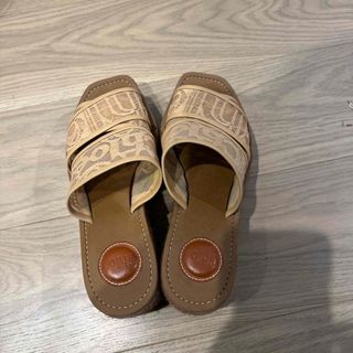 Chloe - 美品 クロエ IRENN HEEL MULES ミュール サンダル 約 Chloe - 美品 クロエ IRENN HEEL MULES ミュール サンダル 約