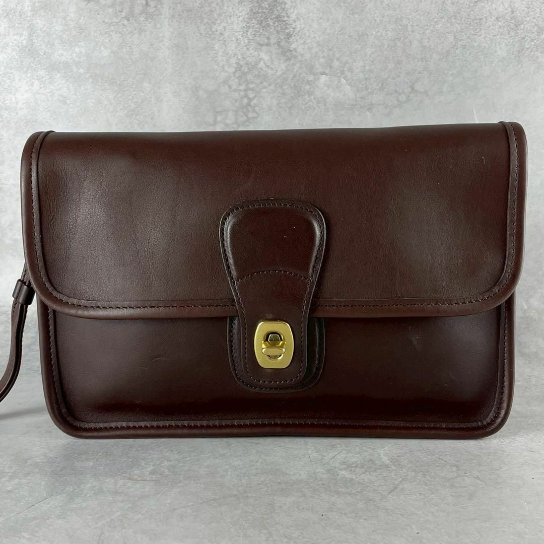 COACH - ☆未使用級 90s オールドコーチ USA製 セカンドバッグ COACH - ☆未使用級 90s オールドコーチ USA製 セカンドバッグ