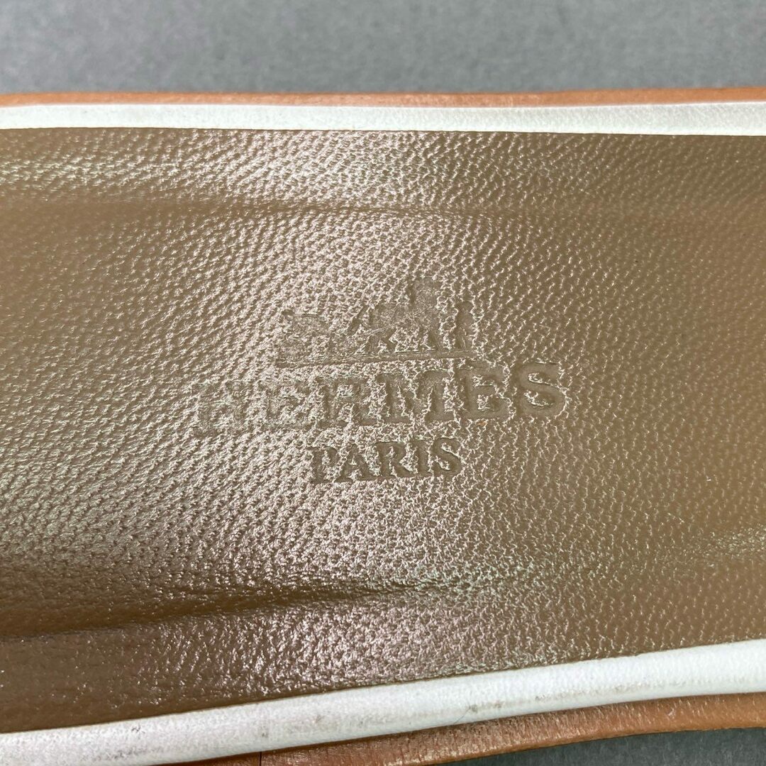 HERMES - 1d11 HERMES エルメス オランH サンダル 37 1/2 / 24.5 HERMES - 1d11 HERMES エルメス オランH サンダル 37 1/2 / 24.5